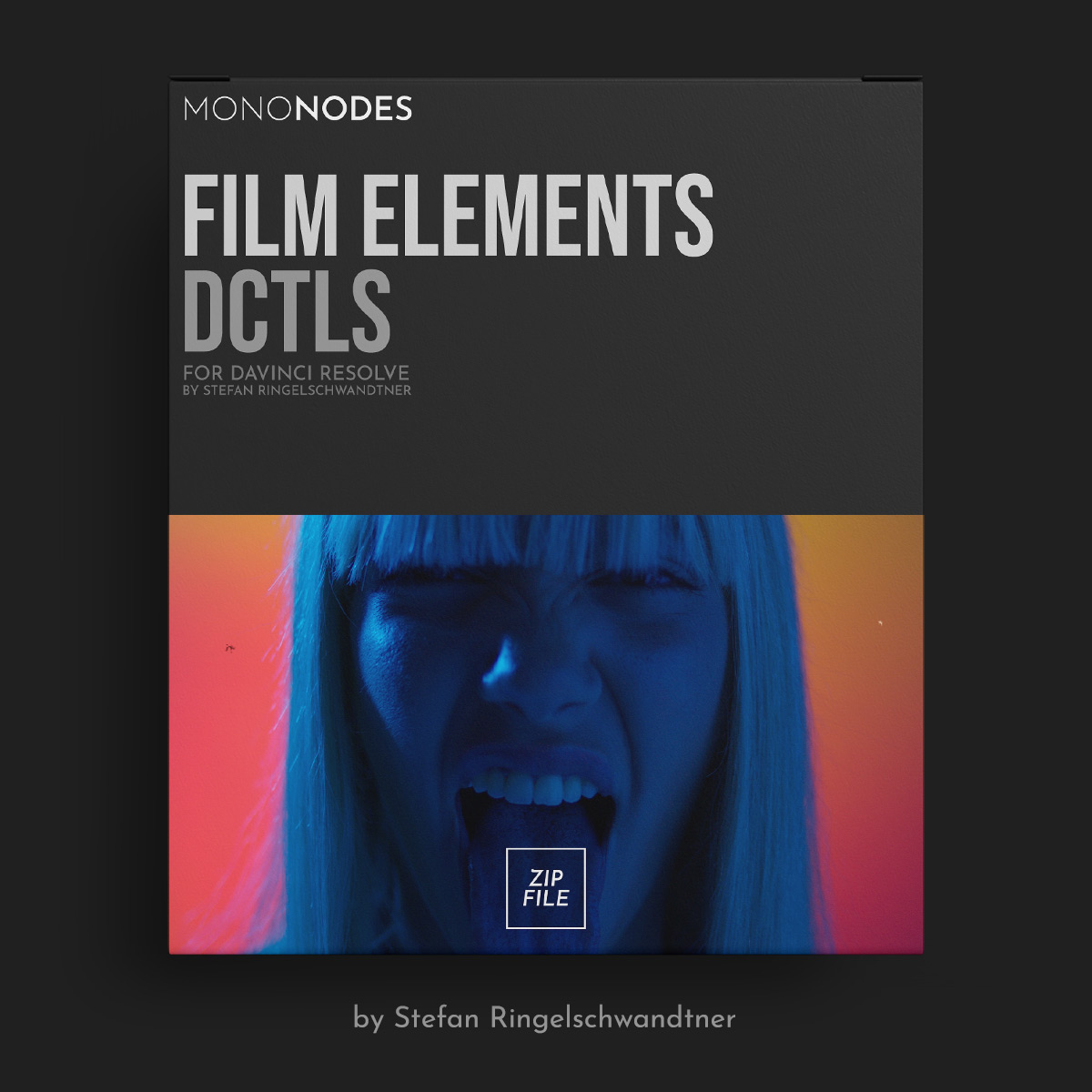 达芬奇插件 MONONODES FILM ELEMENTS DCTLS v2 真实胶片模拟